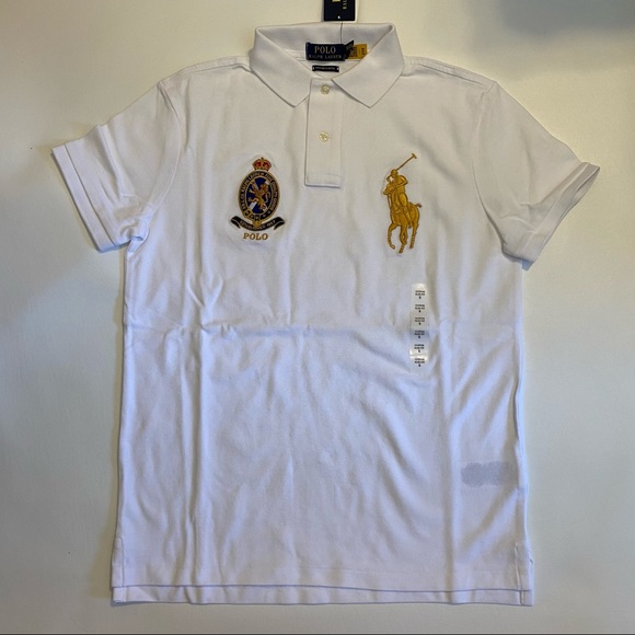 Polo Ralph Lauren Custom Slim Fit Big Pony Shirt - Picture 2 of 7